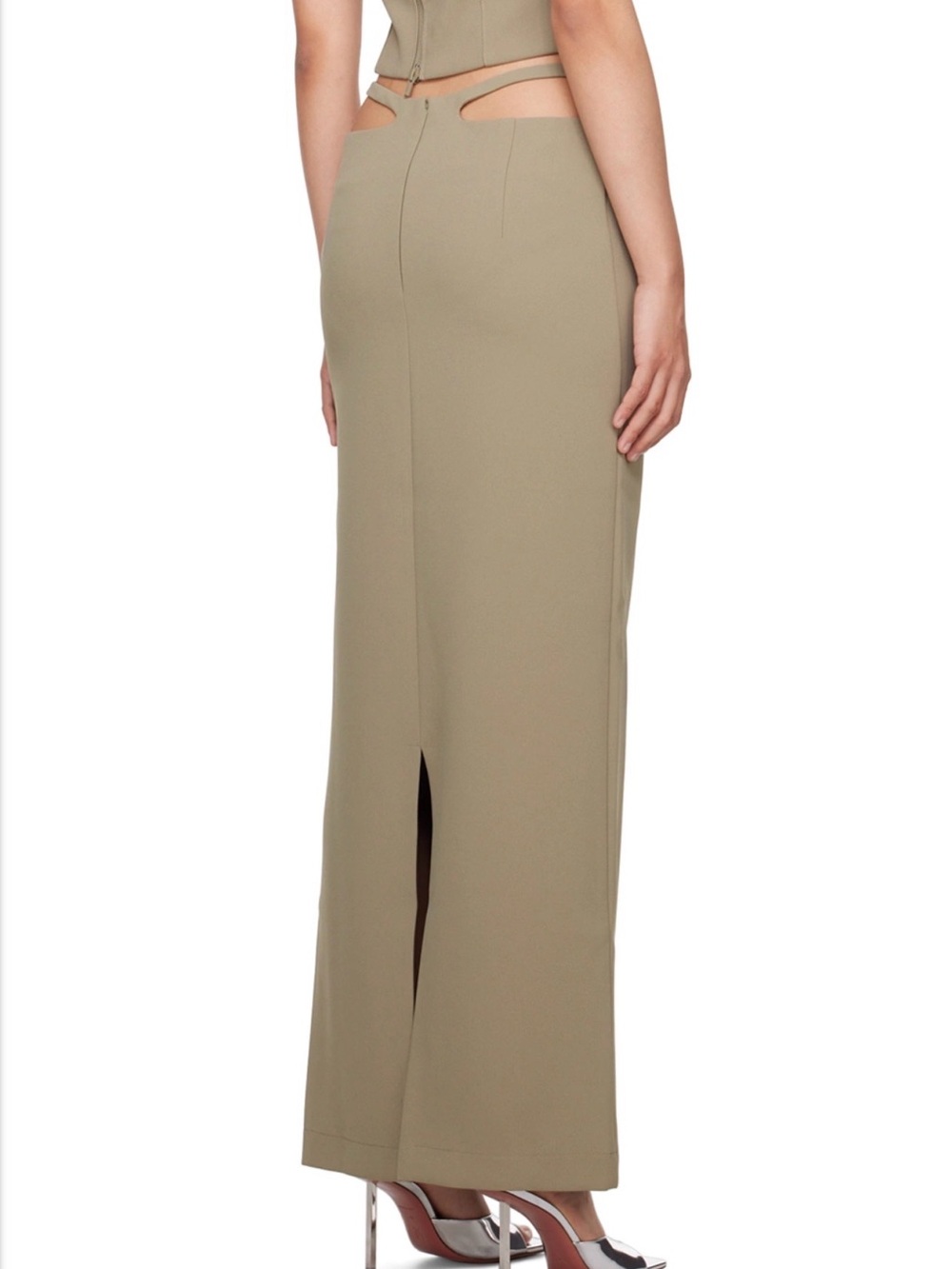 Paris Georgia Cutout Maxi Skirt r13 Khaite Christopher esrber - Picture 3 of 4